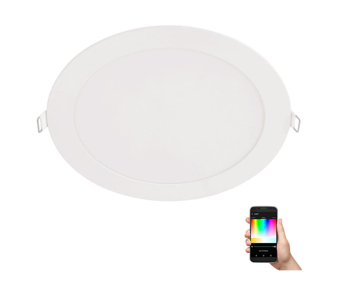 Eglo 32315 - LED RGBW stmievateľné podhľadové svietidlo FUEVA-CW LED/16W/230V pr. 22,5 cm biela 32315