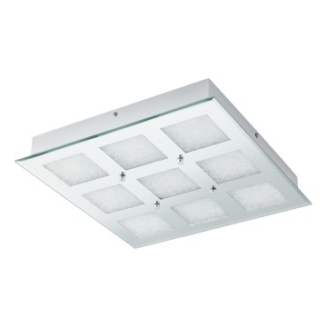 Eglo 32455 - LED Stropné svietidlo PALLANTE LED/33W/230V 4000K matný chróm