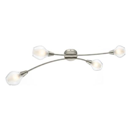 Eglo 32594 - Stropné svietidlo ARNADO 4xG9/33W/230V matný chróm