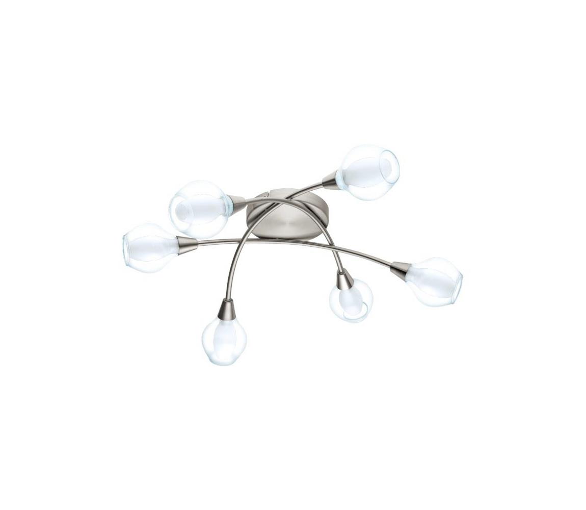 Eglo 32595 - Prisadený luster ARNADO 6xG9/33W/230V matný chróm 32595