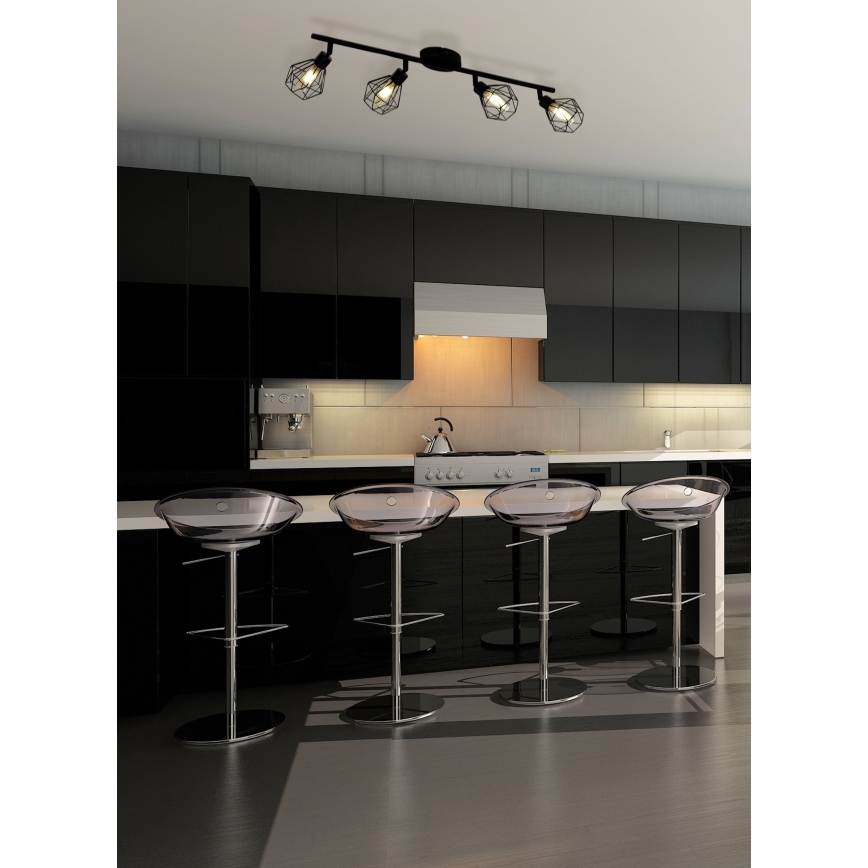 Eglo - LED Bodové svietidlo 4xG9/3W/230V