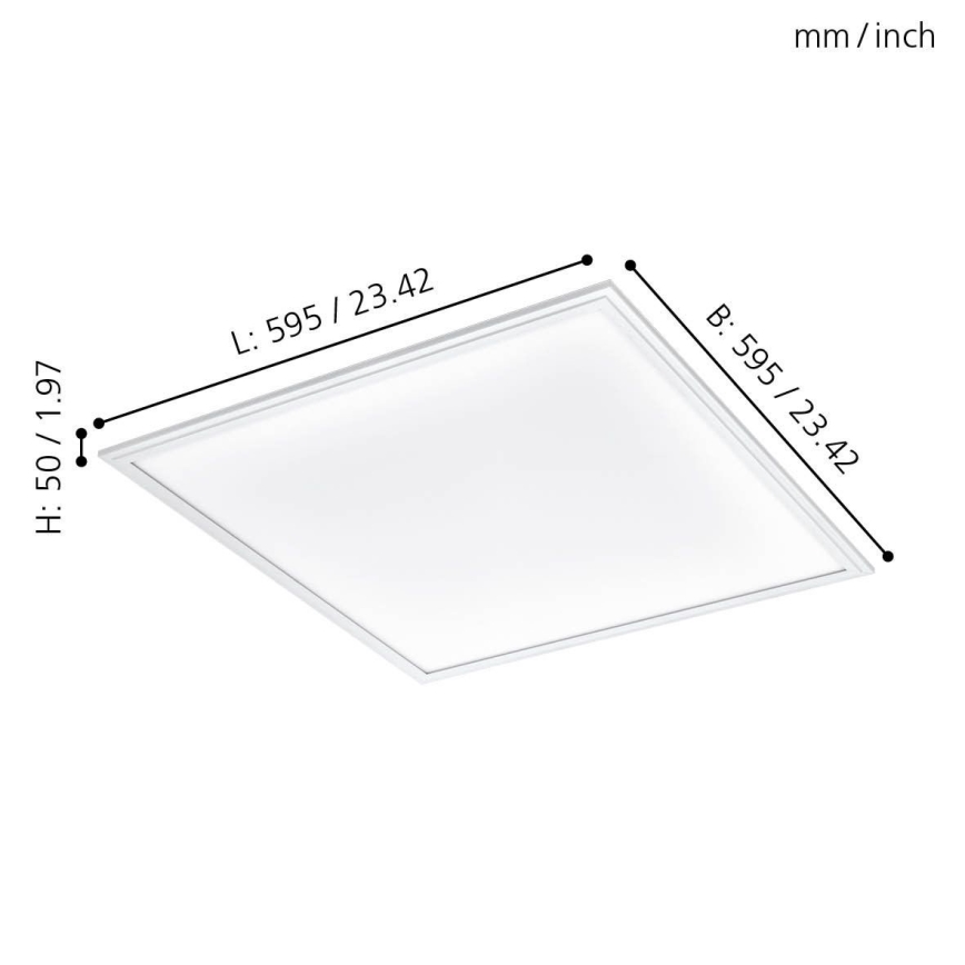 Eglo - LED Stropné svietidlo LED/40W/230V