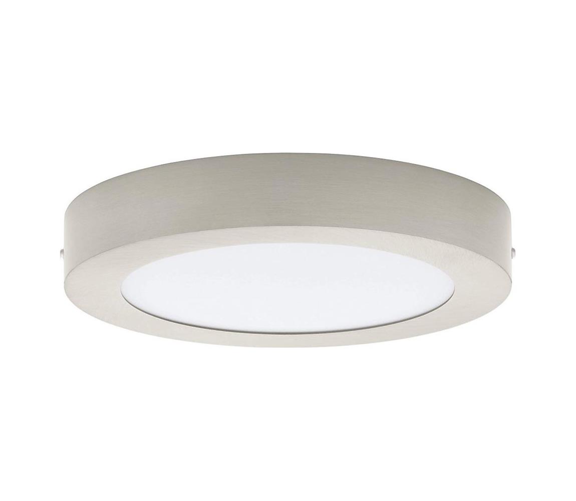 Eglo 32816 - LED stropné svietidlo FUEVA LED/17W/230V priemer 22,5 cm matný chróm 32816