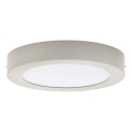 Eglo 32817 - LED stmievateľné stropné svietidlo FUEVA LED/21W/230V 3000-6500K priemer 30 cm matný chróm + diaľkové ovládanie