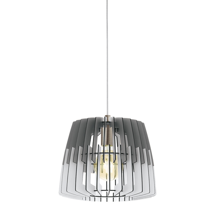 Eglo 32824 - Luster ARTANA 1xE27/60W/230V šedá 300mm