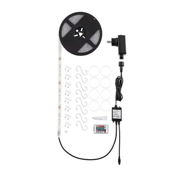 Eglo 32859 - RGB stmievateľný LED pás 5 m COB STRIPE LED/12 W/230 V 4000 K IP44 + diaľkové ovládanie
