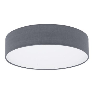 Eglo 32893 - Stropné svietidlo REVILLA 1xE27/40W/230V tm. šedá