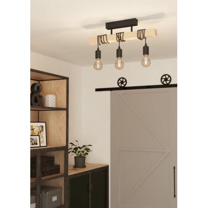 Eglo - Luster prisadený TOWNSHEND 3xE27/60W/230V