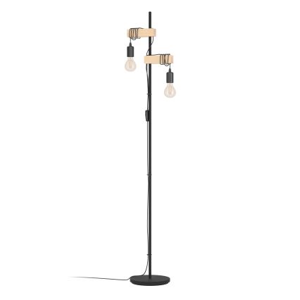 Eglo - Stojacia lampa TOWNSHEND 2xE27/10W/230V