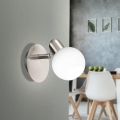 Eglo 32925 - LED stmievateľné nástenné bodové svietidlo COMBA 1xE14/6W/230V matný chróm