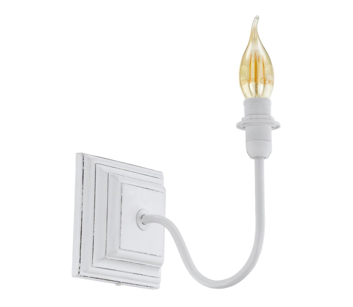 Eglo 33001 - Nástenné svietidlo 1xE14/40W/230V biele 33001