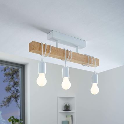 Eglo - Luster prisadený TOWNSHEND 3xE27/60W/230V
