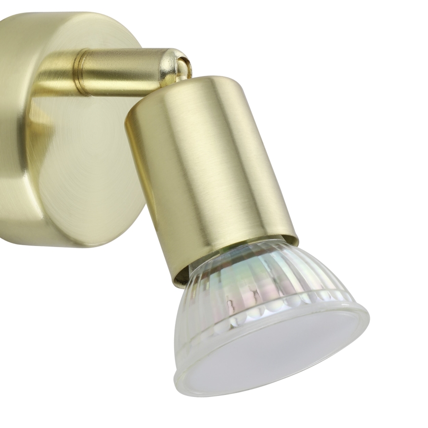 Eglo - LED Nástenné bodové svietidlo 1xGU10/2,8W/230V 3000K zlatá