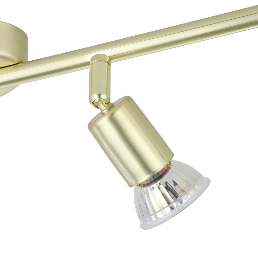 Eglo - LED Bodové svietidlo 4xGU10/2,8W/230V 3000K zlatá