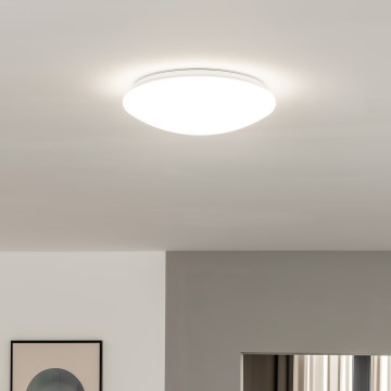 Eglo 33219 - LED RGBW Stmievateľné stropné svietidlo GIRON-C LED/17W/230V pr. 30 cm biele