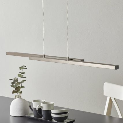 Eglo 33232 - LED RGBW stmievateľný luster na lankách FRAIOLI-C LED/34W/230V matný chróm