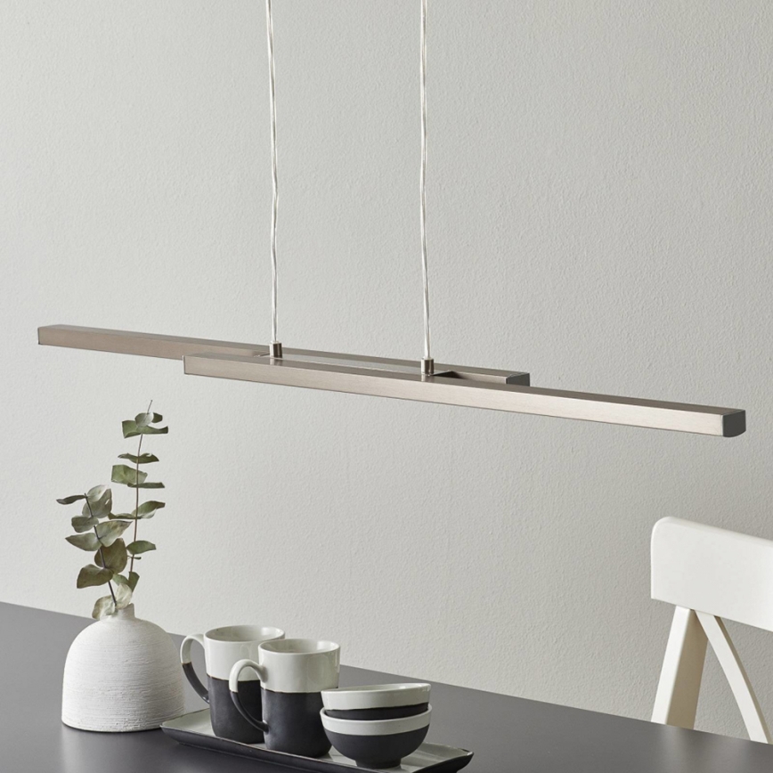 Eglo 33232 - LED RGBW stmievateľný luster na lankách FRAIOLI-C LED/34W/230V matný chróm