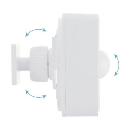 Eglo 33236 - Vonkajší pohybový senzor CONNECT SENSOR 3xAA 12 m biela IP44