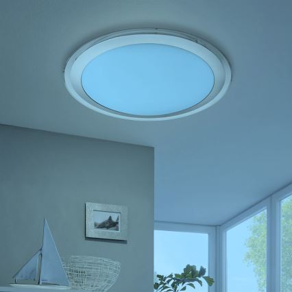Eglo 33255 - LED RGBW stmievateľné stropné svietidlo COMPETA-C LED/17W/230V 2700-6500K priemer 43 cm