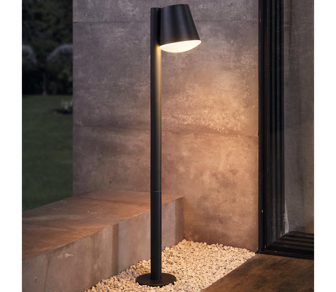 Eglo 33561 - LED stmievateľná vonkajšia lampa CALDIERO-C 1xE27/9W/230V IP44 antracit 33561