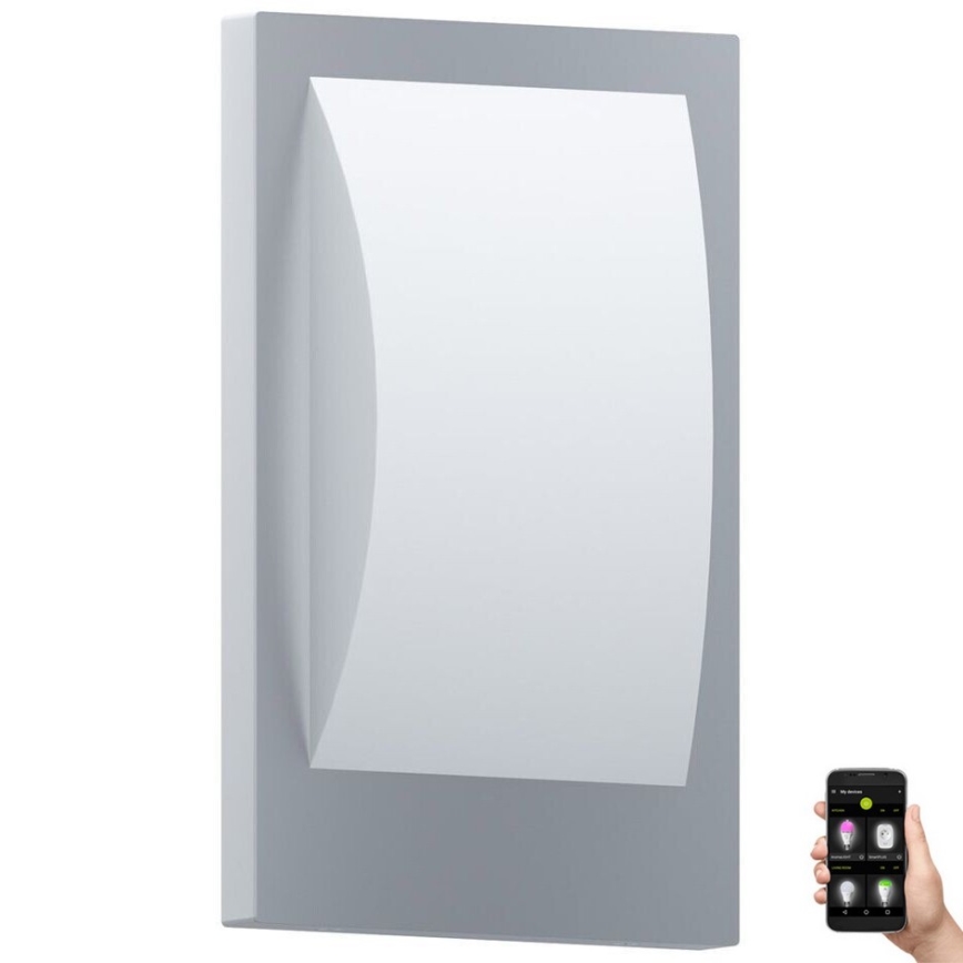 Eglo 33569 - LED Vonkajšie nástenné svietidlo VERRES-C LED/9W/230V IP44 matný chróm