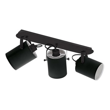 Eglo 33647 - Bodové svietidlo VILLABATE 3xE27/10W/230V