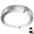 Eglo 33667 - LED RGBW Stmievateľné kúpeľňové stropné svietidlo FUEVA-C LED21W/230V pr. 30 cm IP44