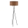 Eglo 33705 - Stojacia lampa CANNAFESCA 1xE27/60W/230V hnedá/čierna