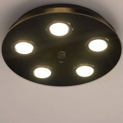 Eglo 33805 - LED stropné svietidlo GRATTINO 5xGU10/2,8W/230V