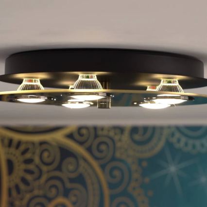 Eglo 33805 - LED stropné svietidlo GRATTINO 5xGU10/2,8W/230V