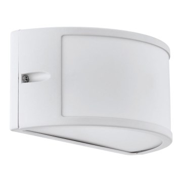 Eglo 34002 - LED Vonkajšie nástenné svietidlo CATAMARCA LED/10W/230V IP54 biela