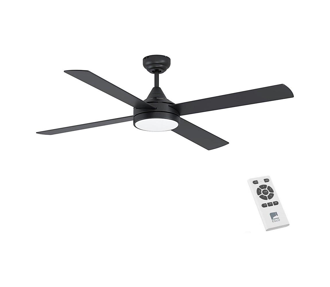 Eglo 35085 - LED Stmievateľný stropný látor TRINIDAD LED/20W/230V + DO čierna 35085