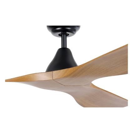 Eglo - Stropný ventilátor pr. 132 cm hnedý + diaľkové ovládanie
