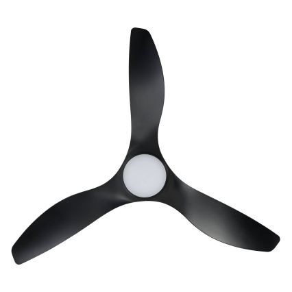 Eglo - LED stropný ventilátor LED/19W/230V pr. 132 cm čierna + diaľkové ovládanie