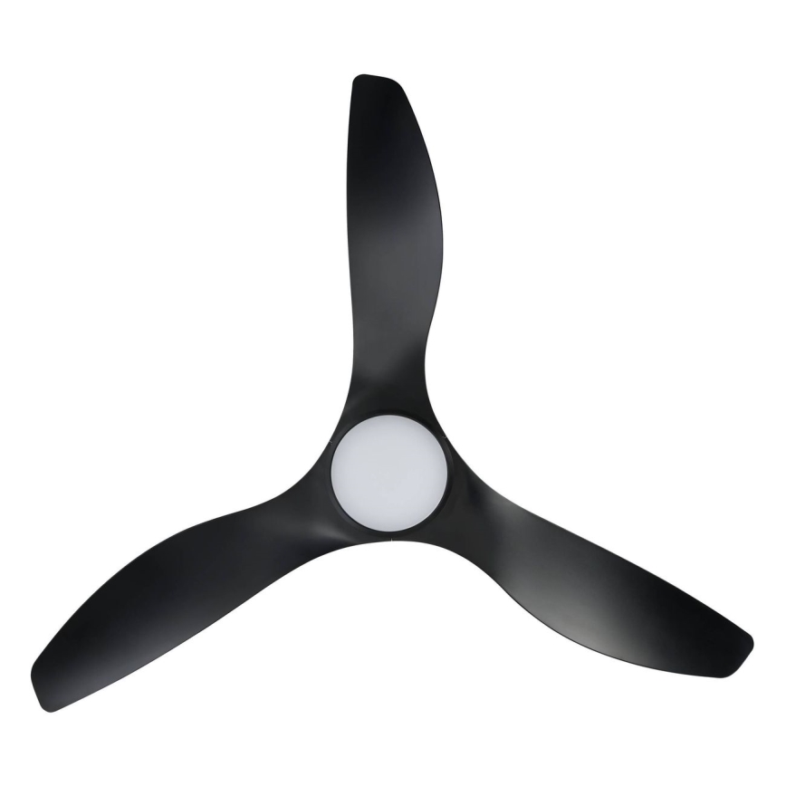 Eglo - LED stropný ventilátor LED/19W/230V pr. 132 cm čierna + diaľkové ovládanie