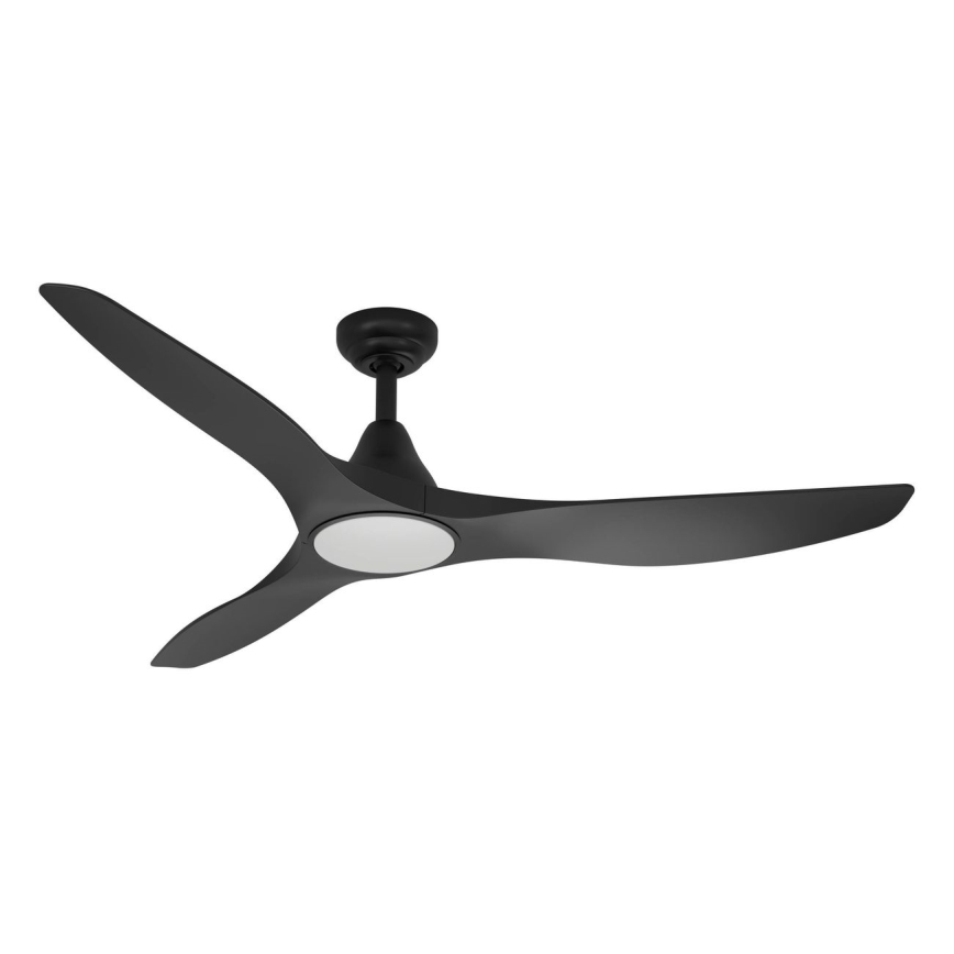 Eglo - LED stropný ventilátor LED/20W/230V 3000/4000/5000K priemer 132 cm čierny + diaľkové ovládanie