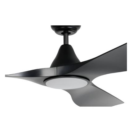 Eglo - LED stropný ventilátor LED/20W/230V 3000/4000/5000K priemer 132 cm čierny + diaľkové ovládanie