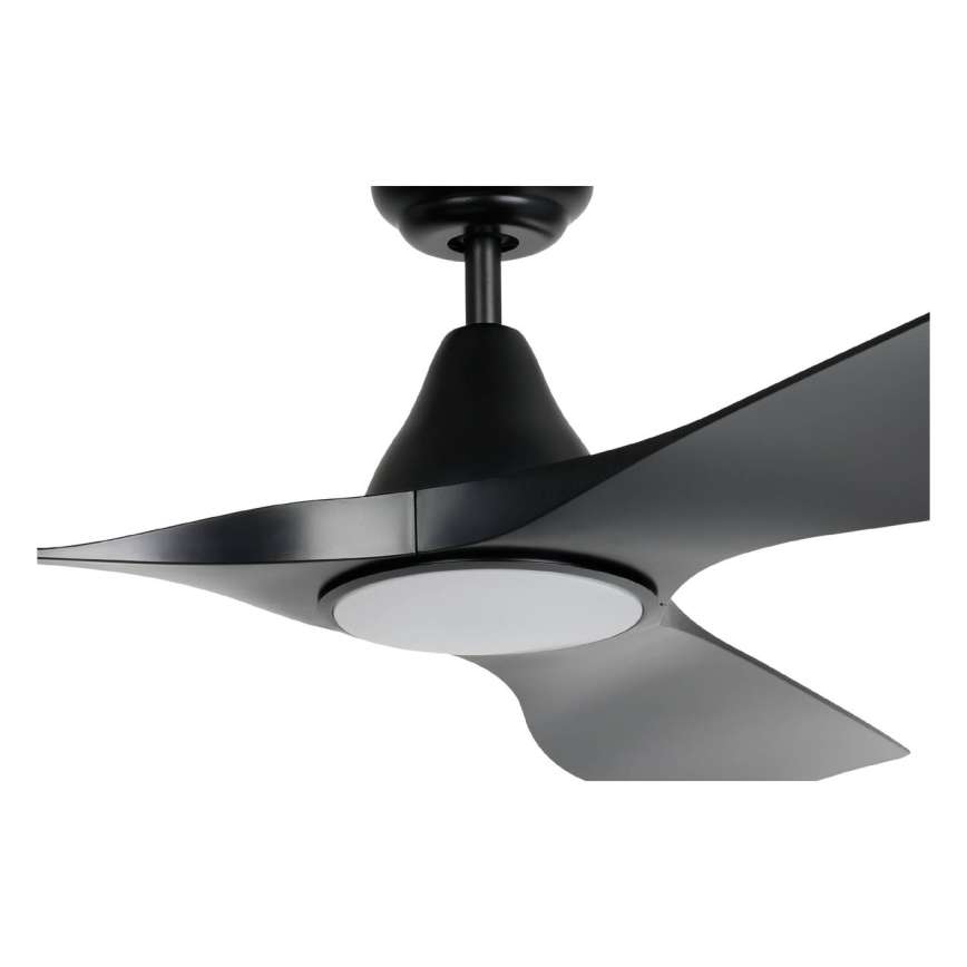 Eglo - LED stropný ventilátor LED/20W/230V 3000/4000/5000K priemer 132 cm čierny + diaľkové ovládanie