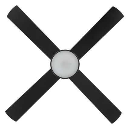 Eglo - LED stropný ventilátor LED/19W/230V 3000/4000/5000K, priemer 122 cm, čierny + diaľkové ovládanie