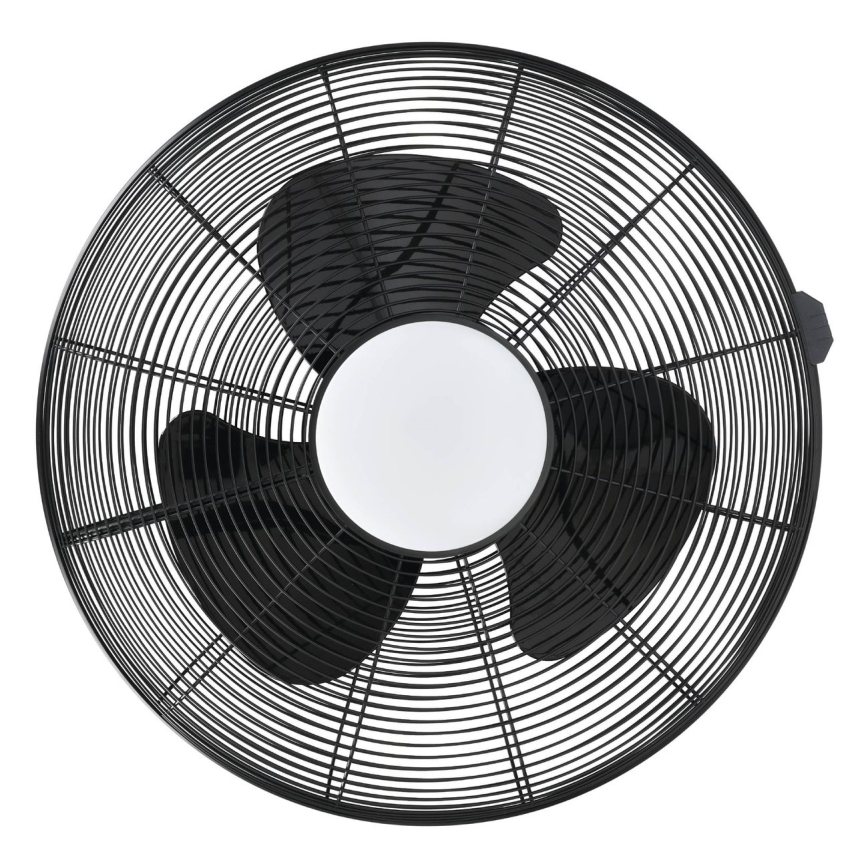 Eglo - LED stropný ventilátor LED/15W/230V 3000/4000/5000K pr. 53 cm čierna + diaľkové ovládanie