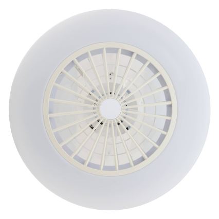 Eglo - stmievateľný LED stropný ventilátor 3xLED/12,6W/230V 2700-6500K priemer 55 cm biely + diaľkové ovládanie