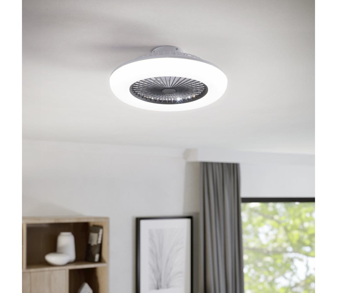 Eglo 35144-LED Stropný látor SAYULITA 3xLED/12,6W/230V pr. 55 cm sivý+DO 35144