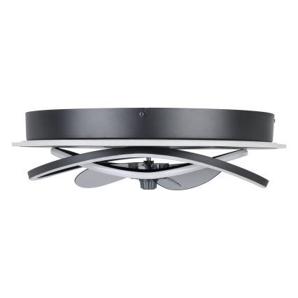 Eglo - LED Stmievateľný stropný ventilátor 4xLED/9W/230V 2700-6500K priemer 50 cm čierny + diaľkové ovládanie