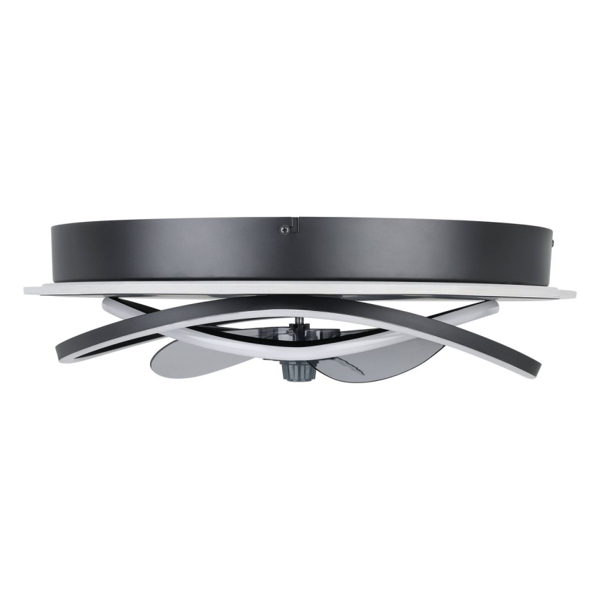 Eglo - LED Stmievateľný stropný ventilátor 4xLED/9W/230V 2700-6500K priemer 50 cm čierny + diaľkové ovládanie