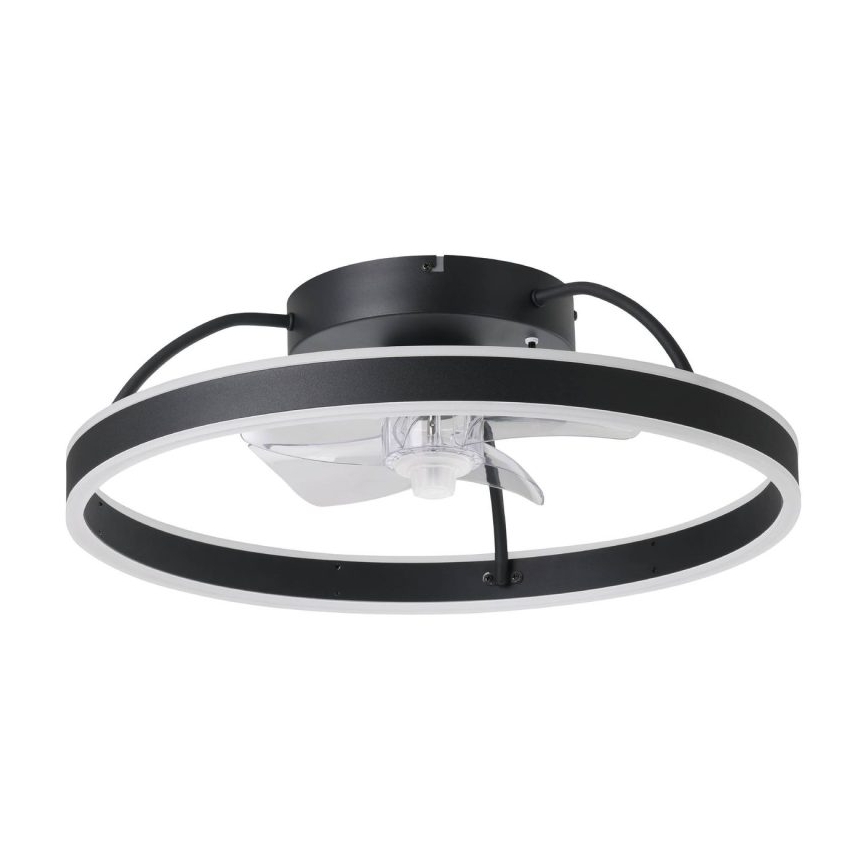 Eglo - LED RGBW stmievateľný stropný ventilátor LED/36W/230V 3000-6500K pr. 50 cm čierny + diaľkové ovládanie