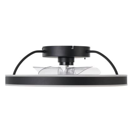 Eglo - LED RGBW Stmievateľný stropný ventilátor LED/36W/230V 3000-6500K čierna + diaľkové ovládanie
