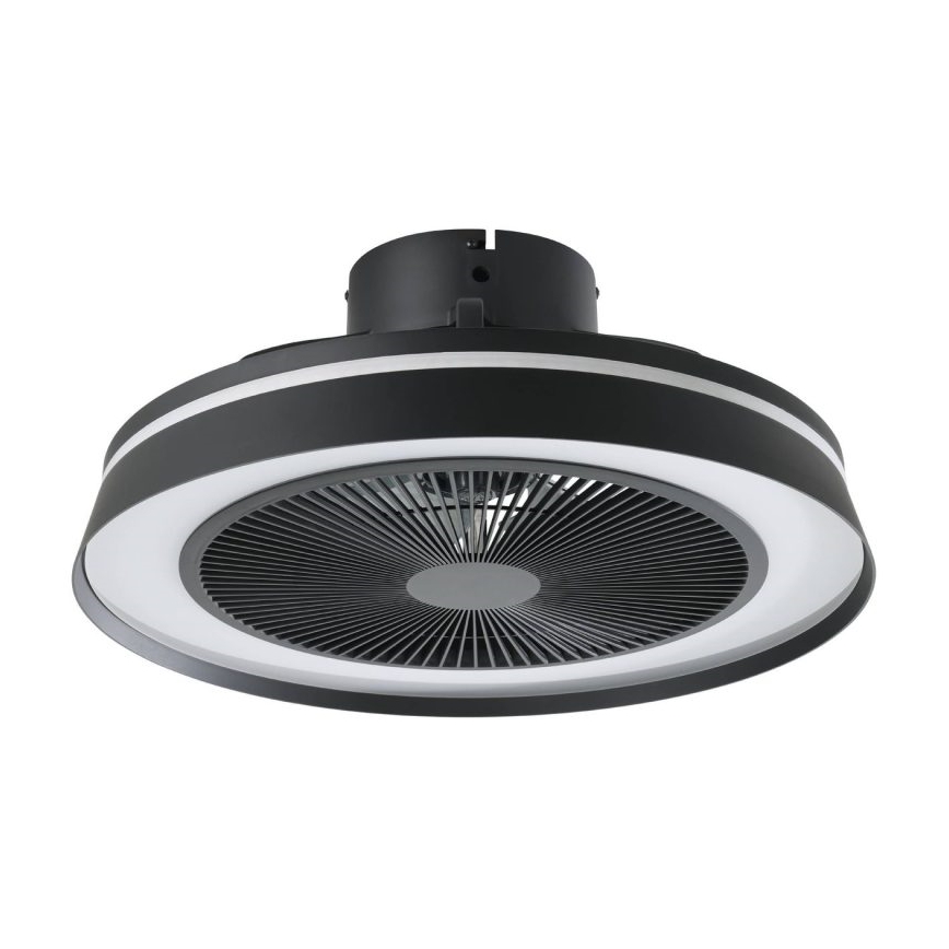 Eglo - LED RGBW Stmievateľný stropný ventilátor 3xLED/8,5W/230V+LED/6W 2700-6500K pr. 48 cm čierny + diaľkové ovládanie