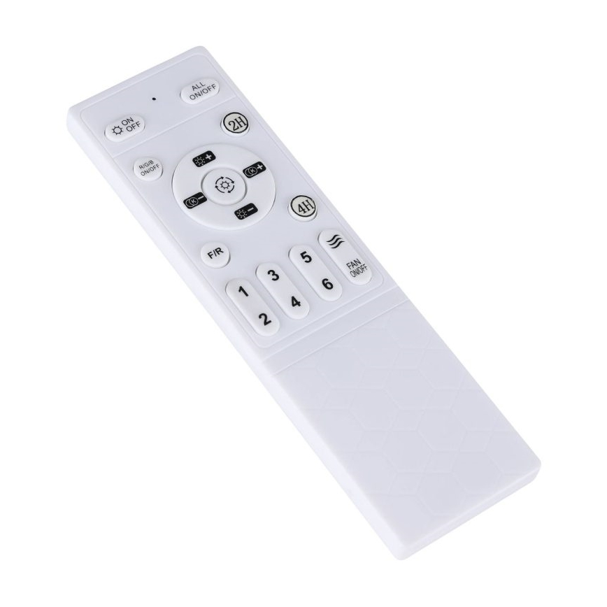 Eglo - LED RGBW Stmievateľný stropný ventilátor 3xLED/8,5W/230V+LED/6W 2700-6500K pr. 48 cm čierny + diaľkové ovládanie