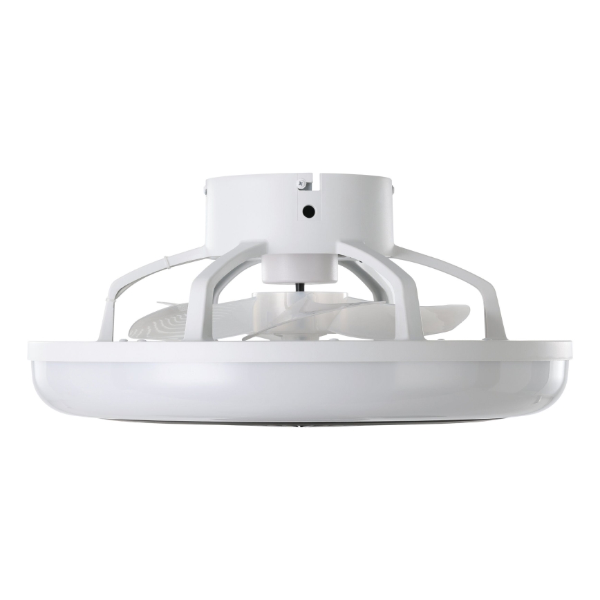 Eglo - LED stmievateľný stropný ventilátor, 3×LED, 8,5 W, 230 V, 2700–6500 K, Ø 45,5 cm, čierny + diaľkové ovládanie
