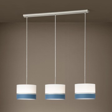 Eglo 38555 - Luster na lanku SPALTINI 3xE27/60W/230V